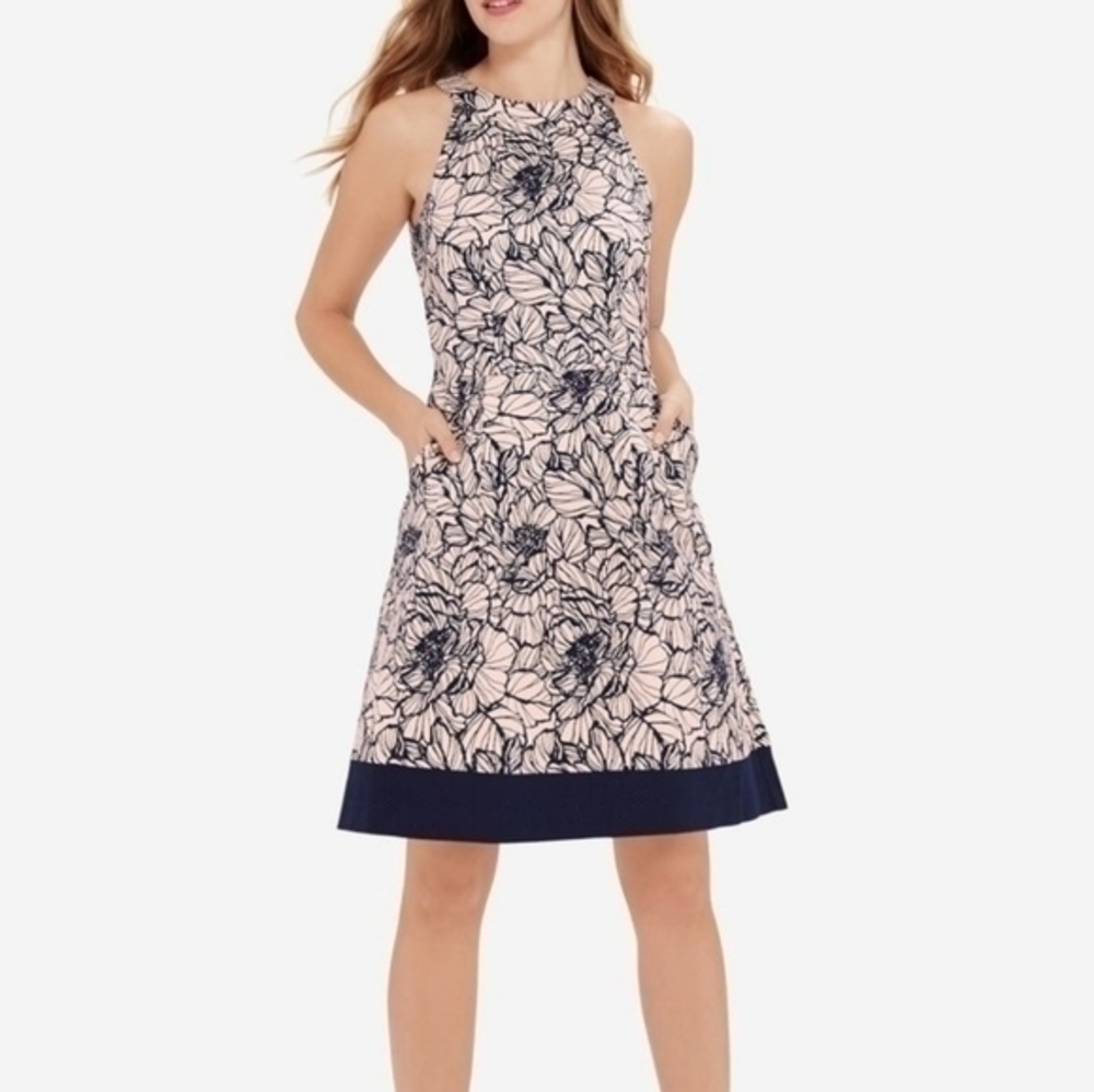 [The Limited] Halter A-Line Dress - Size 2 Tall
